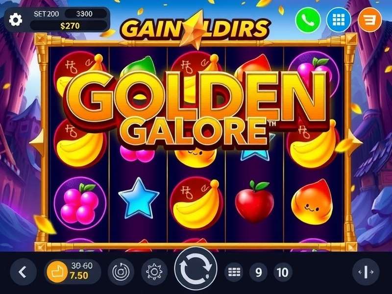 Golden Gain Galore Game Screenshot